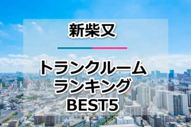 【格安】新柴又トランクルームおすすめランキングBEST5を紹介！