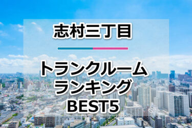 【格安】志村三丁目トランクルームおすすめランキングBEST5を紹介！