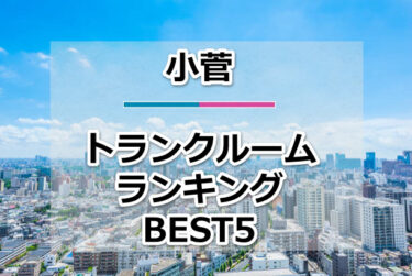【格安】小菅トランクルームおすすめランキングBEST5を紹介！