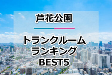 【格安】芦花公園トランクルームおすすめランキングBEST5を紹介！